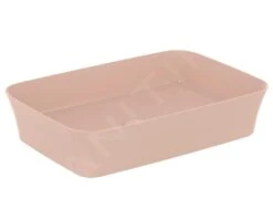 Ideal Standard Ipalyss - Opbouw Wastafel, 550x380 Mm, Zonder Overloop, Nude E2076V7