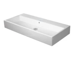 Duravit Vero Air - Wastafel 1000x470 Mm, Met Overloop, Zonder Kraangat, WonderGliss, Wit 23501000601