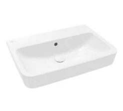 Villeroy & Boch O.novo - Wastafel 650x460 Mm, Zonder Overloop, Zonder Kraangat, CeramicPlus, Alpine Wit 4A4168R1